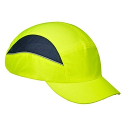 Portwest AirTech Bump Cap. Size/Fit  /R, Yellow. Style PS59