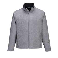 Portwest Print and Promo Softshell (2L). Size/Fit  S/R, Grey Marl. Style TK20