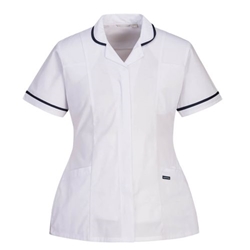 Portwest Women's Stretch Tunic . Size/Fit  XXL/R, White. Style LW17