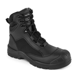 Portwest Patrol Occupational Boot O7S SR FO SC HRO. Size/Fit  44/R, Black. Style FC26
