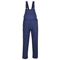 Portwest Bizweld Work FR Bib and Brace. Size/Fit  XXXL/R, Navy. Style BIZ4