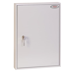 Phoenix Commercial Key Cabinet KC0603P 100 Hook with Euro Cylinder Lock Case