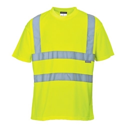 Portwest Hi-Vis T-Shirt S/S . Size/Fit  XXL/R, Yellow. Style S478