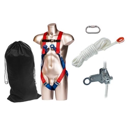 Portwest 20m Ascending/Descending Kit. Size/Fit  /R, Red. Style FP67