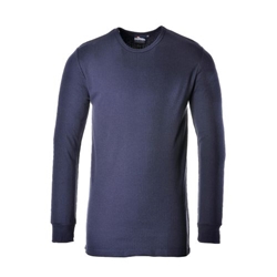 Portwest Thermal T-Shirt Long Sleeve. Size/Fit  M/R, Navy. Style B123