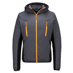 Portwest EV4 Insulated Hybrid Jacket. Size/Fit  XXL/R, Metal Grey. Style EV470
