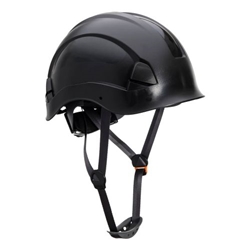 Portwest Height Endurance Helmet. Size/Fit  /R, Black. Style PS53