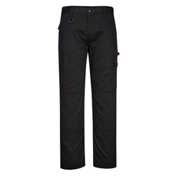 Portwest Super Work Trousers. Size/Fit  36/R, Black. Style CD884