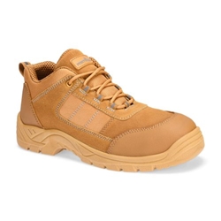 Portwest Composite Textile Suede Low Shoe S1 SR FO. Size/Fit  37/E, Wheat. Style FC24