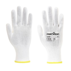 Portwest Assembly Glove (960 Pairs). Size/Fit  M/R, White. Style A020