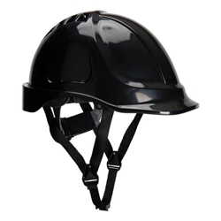 Portwest Endurance Helmet. Size/Fit  /R, Black. Style PS55