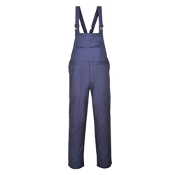 Portwest Bizflame Work FR Bib and Brace. Size/Fit  XL/R, Navy. Style FR37