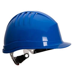 Portwest Expertline Safety Helmet (Wheel Ratchet). Size/Fit  /R, Royal Blue. Style PS62