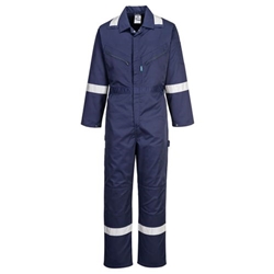 Portwest Iona Coverall. Size/Fit  S/R, Navy. Style F813