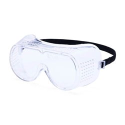 Portwest Direct Vent Goggles. Size/Fit  /R, Clear. Style PW20