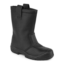 Portwest Steel Leather Rigger Boot S3 SR. Size/Fit  42/R, Black. Style FW29