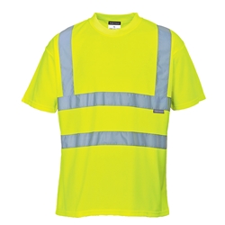 S478 - Hi-Vis T-Shirt S/S Yellow - XL