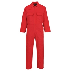 Portwest Bizweld Work FR Coverall. Size/Fit  XXXL/R, Red. Style BIZ1