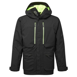 Portwest EV4 Winter Parka Jacket. Size/Fit  XXXL/R, Black. Style EV461