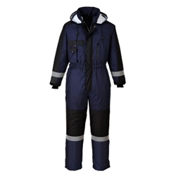 Portwest Winter Coverall. Size/Fit  S/R, Navy. Style S585