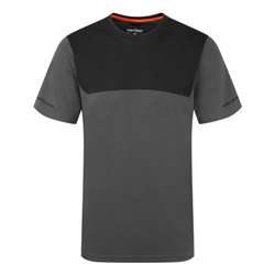 Portwest EV4 Lightweight T-Shirt S/S. Size/Fit  M/R, Metal Grey. Style EV411