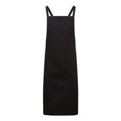 Portwest Cross back Apron. Size/Fit  /R, Black. Style S867