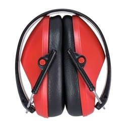 Portwest Slim Ear Defenders. Size/Fit  /R, Red. Style PS48