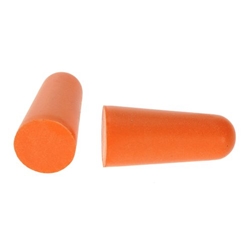 Portwest PU Foam Ear Plugs (200 Pairs). Size/Fit  /R, Orange. Style EP02