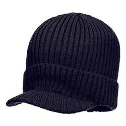 Portwest Beanie Hat with Peak. Size/Fit  /R, Navy. Style HA24