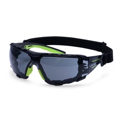 Portwest Tech Look Pro KN Safety Glasses. Size/Fit  /R, Smoke. Style PS28