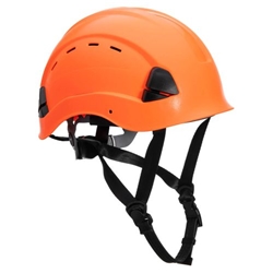 Portwest Height Endurance Mountaineer Helmet . Size/Fit  /R, Orange. Style PS73