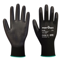 Portwest Grip 13 PU Latex Free Glove (144 pairs). Size/Fit  XXL/R, Black. Style A123