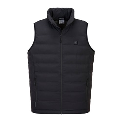 Portwest Ultrasonic Heated Tunnel Bodywarmer. Size/Fit  M/R, Black. Style S549