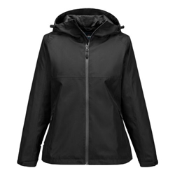 Portwest Women's Professional Rain Jacket. Size/Fit  XL/R, Black. Style S614