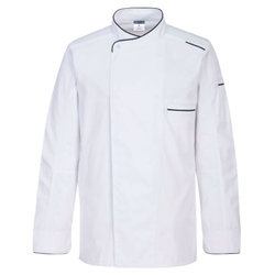 Portwest Chef's Mesh Air Pro Surrey Jacket L/S . Size/Fit  XL/R, White. Style C835