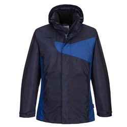 Portwest PW2 Winter Jacket. Size/Fit  XL/R, Navy/Royal. Style PW260