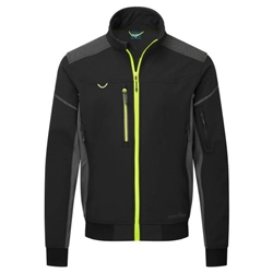 Portwest EV4 Softshell Bomber (3L). Size/Fit  M/T, Black Tall. Style EV464