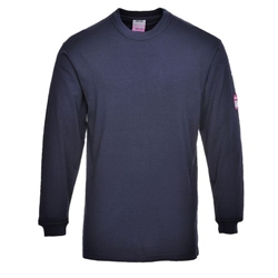 Portwest Modaflame Knit FR Long Sleeve T-Shirt. Size/Fit  XXXL/R, Navy. Style FR11