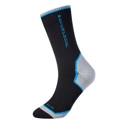 Portwest Performance Waterproof Socks. Size/Fit  39-43/R, Black. Style SK23