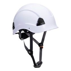 Portwest Height Endurance Helmet. Size/Fit  /R, White. Style PS53