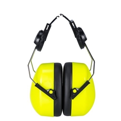 Portwest Endurance HV Clip-On Ear Defenders. Size/Fit  /R, Yellow. Style PS47
