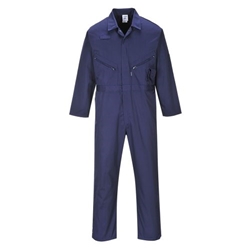 Portwest Liverpool Zip Coverall. Size/Fit  XXXL/T, Navy Tall. Style C813