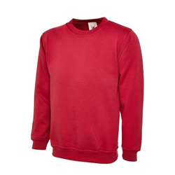 Uneek UC201 Premium Sweatshirt Red Medium