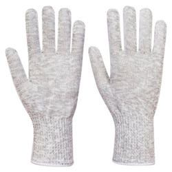 Portwest Cut F10 Food Glove Liner – 1 glove. Size/Fit  M/R, Grey. Style A657