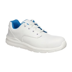 Portwest Compositelite Laced Safety Shoe. Size/Fit  38/R, White. Style FD61