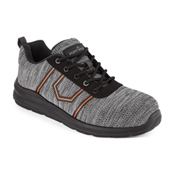 Portwest Composite Textile Trainer  S3S FO SR. Size/Fit  36/R, Grey. Style FC25
