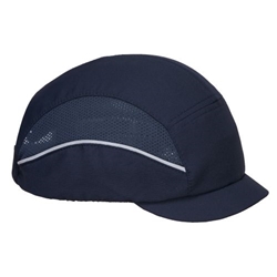 Portwest AirTech Bump Cap Micro Peak. Size/Fit  /R, Navy. Style PS69