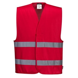 Portwest Iona Vest. Size/Fit  XX/3X/R, Red. Style F474