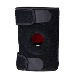Portwest Open Patella Knee Support. Size/Fit  /R, Black. Style PW84