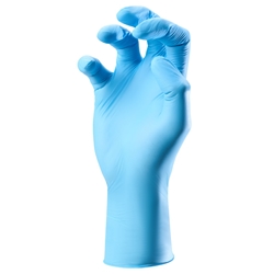 Steppe Classic Blue Nitrile Gloves Medium, Box of 200, Pack of 10 Cases